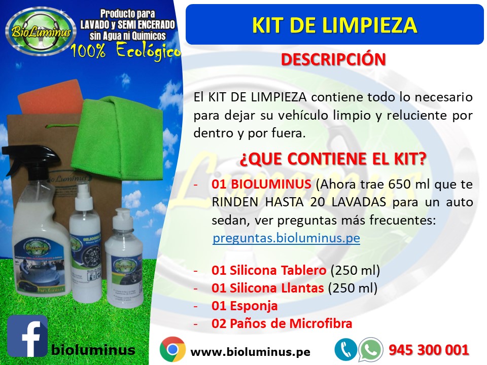 BIOLUMINUS Cero Agua